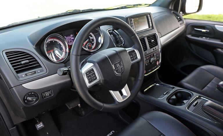 2017 Silver /Black Dodge Grand Caravan GT (2C4RDGEG0HR) with an 3.6L V6 DOHC 24V engine, 6A transmission, located at 3160 South Valley View Blvd, Las Vegas, NV, 89146, (888) 750-6845, 36.132458, -115.190247 - The 2017 Dodge Grand Caravan is all about transporting a bunch of people at an affordable price. This seven-passenger minivan undercuts its least expensive competitor by thousands of dollars when new. Even when loaded to the hilt with options, the price tag doesn't come close to its high-rent rivals- Photo#13