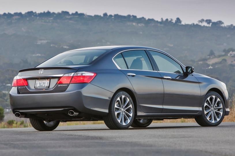 2014 Charcoal /Graphite Honda Accord Sport Sedan CVT (1HGCR2F54EA) with an 2.4L L4 DOHC 16V engine, Continuously Variable Transmission transmission, located at 3160 South Valley View Blvd, Las Vegas, NV, 89146, (888) 750-6845, 36.132458, -115.190247 - The 2014 Honda Accord earns top honors in the midsize sedan class with its mix of excellent packaging, superb fuel economy and rewarding performance. vehicle overview After last year's complete redesign, which resulted in a slimmer, more fuel-efficient Honda Accord with a higher-end cabin ambien- Photo#10