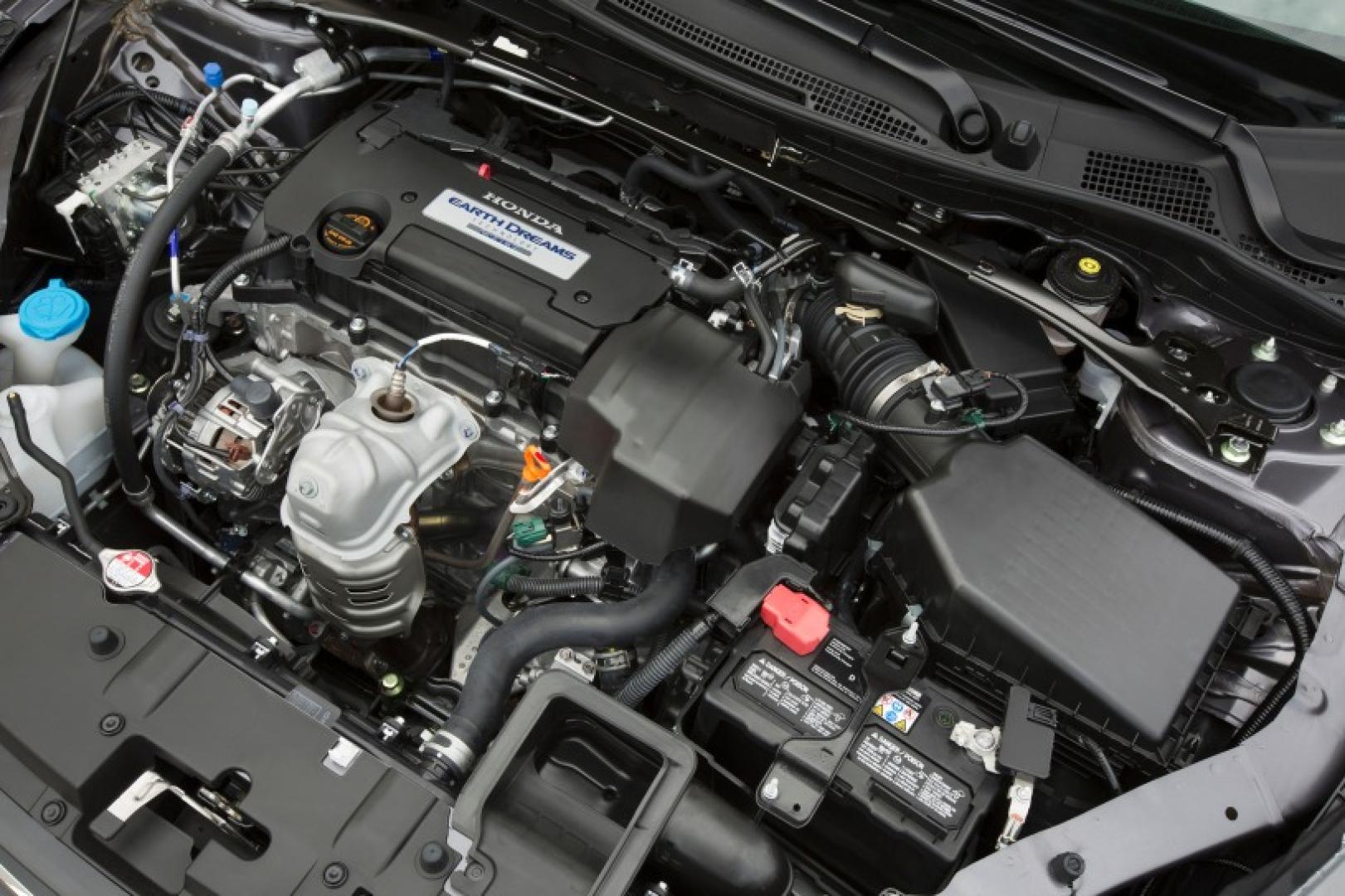2014 Charcoal /Graphite Honda Accord Sport Sedan CVT (1HGCR2F54EA) with an 2.4L L4 DOHC 16V engine, Continuously Variable Transmission transmission, located at 3160 South Valley View Blvd, Las Vegas, NV, 89146, (888) 750-6845, 36.132458, -115.190247 - The 2014 Honda Accord earns top honors in the midsize sedan class with its mix of excellent packaging, superb fuel economy and rewarding performance. vehicle overview After last year's complete redesign, which resulted in a slimmer, more fuel-efficient Honda Accord with a higher-end cabin ambien - Photo#11