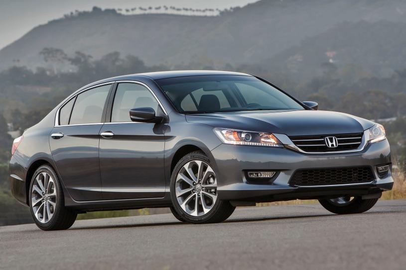 2014 Charcoal /Graphite Honda Accord Sport Sedan CVT (1HGCR2F54EA) with an 2.4L L4 DOHC 16V engine, Continuously Variable Transmission transmission, located at 3160 South Valley View Blvd, Las Vegas, NV, 89146, (888) 750-6845, 36.132458, -115.190247 - The 2014 Honda Accord earns top honors in the midsize sedan class with its mix of excellent packaging, superb fuel economy and rewarding performance. vehicle overview After last year's complete redesign, which resulted in a slimmer, more fuel-efficient Honda Accord with a higher-end cabin ambien- Photo#3