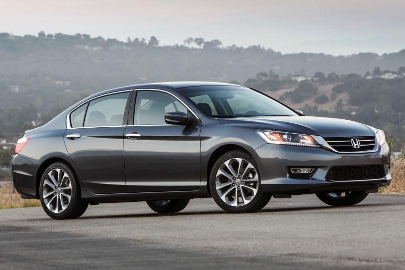 2014 Charcoal /Graphite Honda Accord Sport Sedan CVT (1HGCR2F54EA) with an 2.4L L4 DOHC 16V engine, Continuously Variable Transmission transmission, located at 3160 South Valley View Blvd, Las Vegas, NV, 89146, (888) 750-6845, 36.132458, -115.190247 - The 2014 Honda Accord earns top honors in the midsize sedan class with its mix of excellent packaging, superb fuel economy and rewarding performance. vehicle overview After last year's complete redesign, which resulted in a slimmer, more fuel-efficient Honda Accord with a higher-end cabin ambien- Photo#4