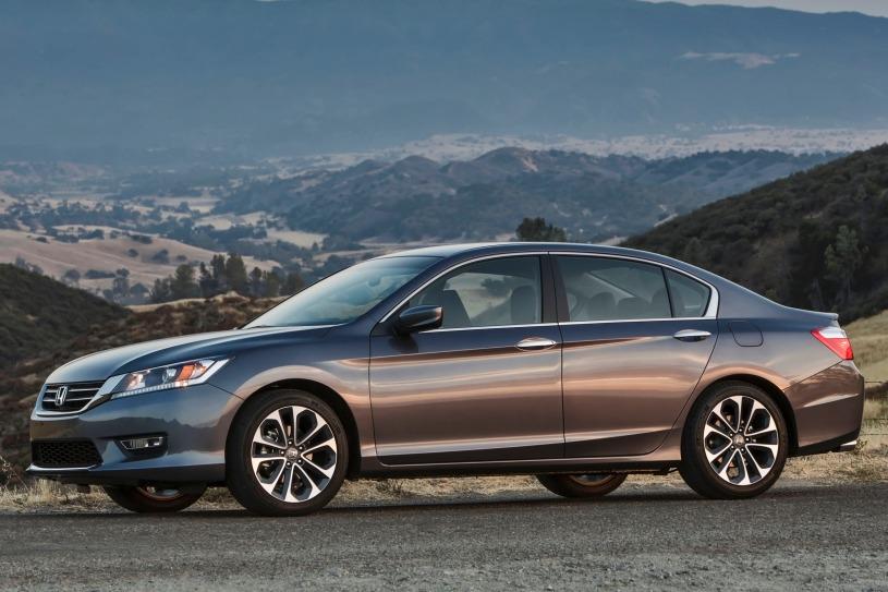 2014 Charcoal /Graphite Honda Accord Sport Sedan CVT (1HGCR2F54EA) with an 2.4L L4 DOHC 16V engine, Continuously Variable Transmission transmission, located at 3160 South Valley View Blvd, Las Vegas, NV, 89146, (888) 750-6845, 36.132458, -115.190247 - The 2014 Honda Accord earns top honors in the midsize sedan class with its mix of excellent packaging, superb fuel economy and rewarding performance. vehicle overview After last year's complete redesign, which resulted in a slimmer, more fuel-efficient Honda Accord with a higher-end cabin ambien- Photo#6