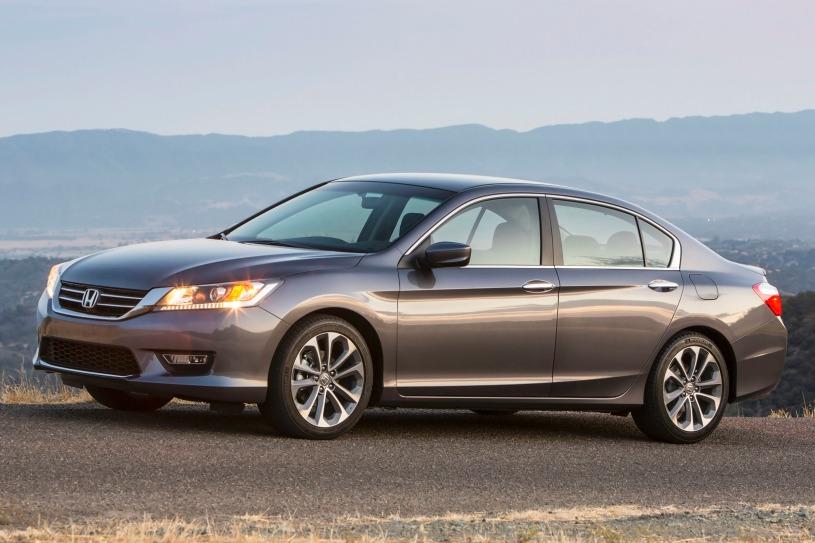 2014 Charcoal /Graphite Honda Accord Sport Sedan CVT (1HGCR2F54EA) with an 2.4L L4 DOHC 16V engine, Continuously Variable Transmission transmission, located at 3160 South Valley View Blvd, Las Vegas, NV, 89146, (888) 750-6845, 36.132458, -115.190247 - The 2014 Honda Accord earns top honors in the midsize sedan class with its mix of excellent packaging, superb fuel economy and rewarding performance. vehicle overview After last year's complete redesign, which resulted in a slimmer, more fuel-efficient Honda Accord with a higher-end cabin ambien- Photo#7