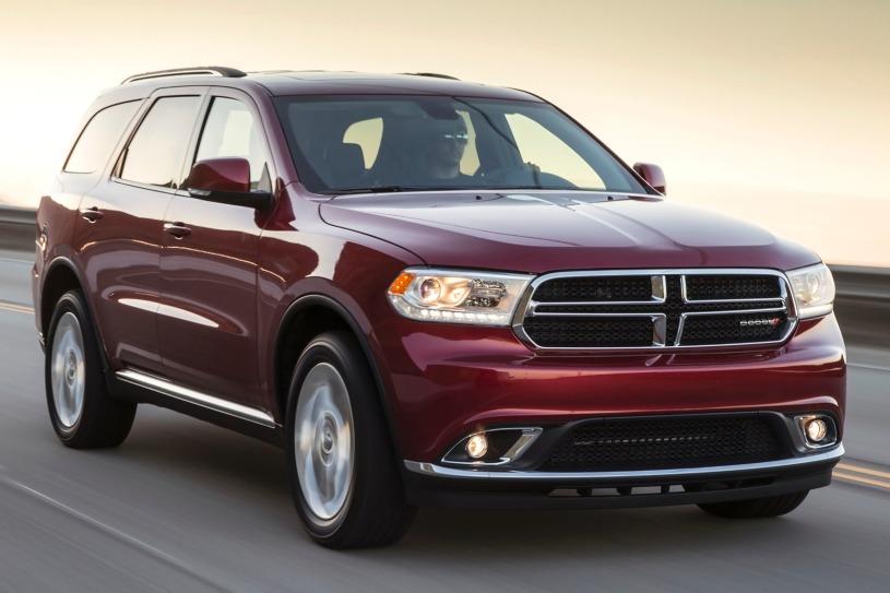 2014 Burgundy /Tan Dodge Durango Limited AWD (1C4RDJDGXEC) with an 3.6L V6 DOHC 24V engine, 8-Speed Automatic transmission, located at 3160 South Valley View Blvd, Las Vegas, NV, 89146, (888) 750-6845, 36.132458, -115.190247 - Thanks to its welcoming interior and excellent highway manners, the 2014 Dodge Durango is a great choice for a seven-passenger SUV. vehicle overview The 2014 Dodge Durango is one of our favorite options for a six- or seven-passenger SUV. The current generation not only has the roomy seating and- Photo#2